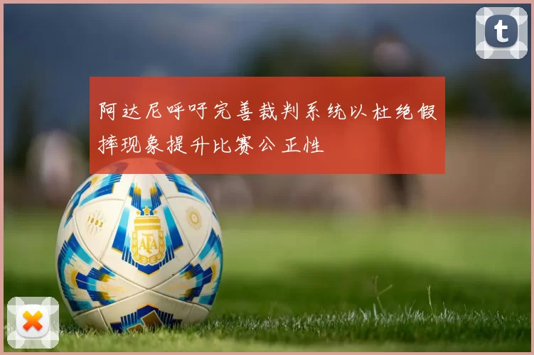 阿达尼呼吁完善裁判系统以杜绝假摔现象提升比赛公正性